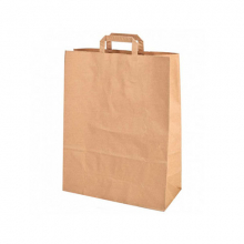 Крафт пакеты с ручкой